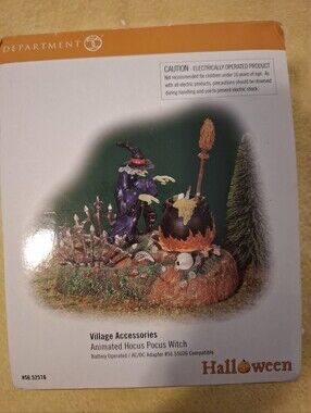 Department 56 Hocus Pocus Witch Vintage